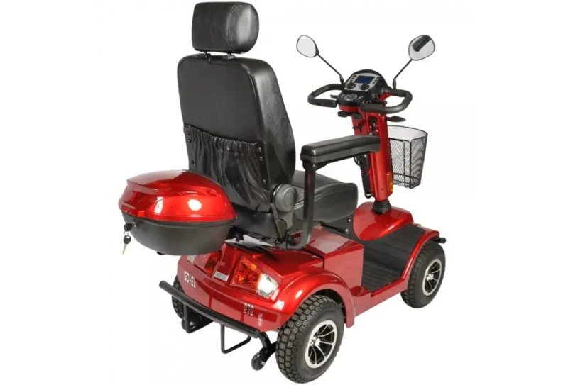 Zaprti kovček zadaj