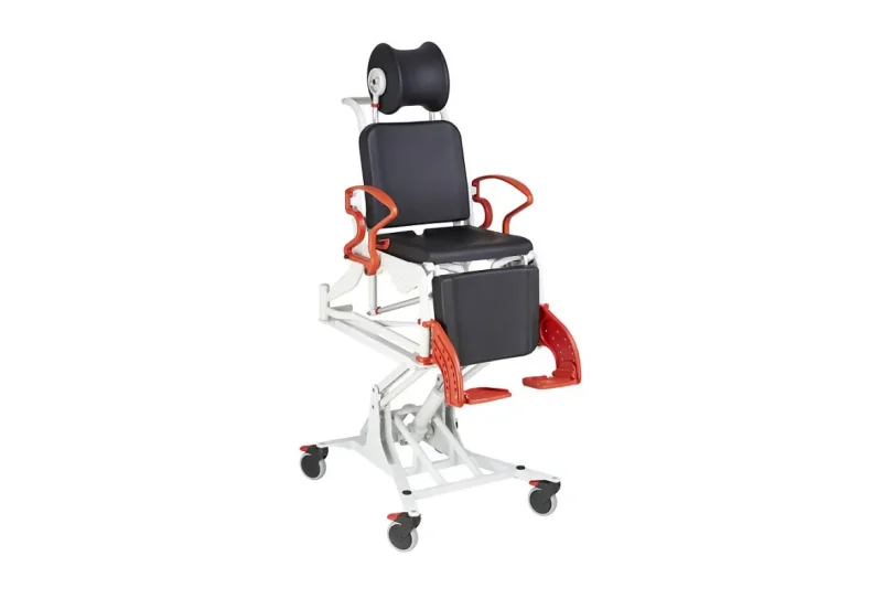 Tuširno toaletni voziček PHOENIX - hidravlična višina